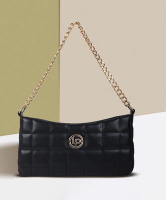 LINO PERROS Women Black Shoulder Bag