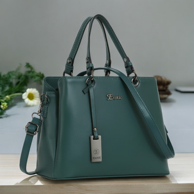 Exotic Women Green Handbag