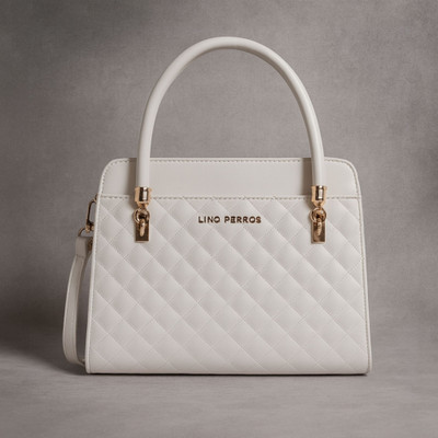 LINO PERROS Women White Shoulder Bag