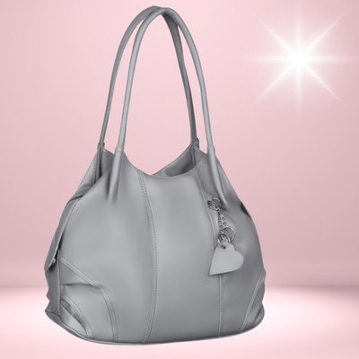 HIGHFI Women Grey Shoulder Bag