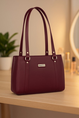 Snappy Women Maroon Shoulder Bag