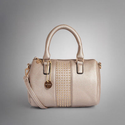 LINO PERROS Women Gold Shoulder Bag