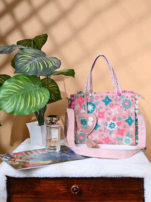 Boho Girl Women Multicolor Tote