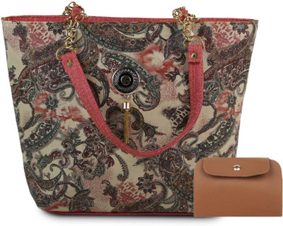 claspNclutch Women Multicolor Hand-held Bag(Pack of: 2)