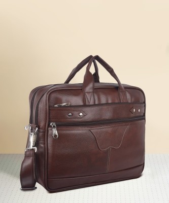 ICHIEF Men Brown Messenger Bag