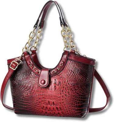 ZELION Women Red Handbag