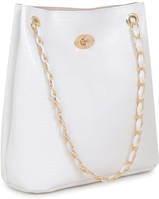 Clovia Fashion Women White Shoulder Bag