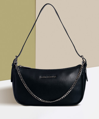 LINO PERROS Women Black Shoulder Bag