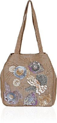 Boho Girl Women Beige Shoulder Bag