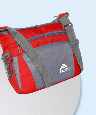facto Grey Sling Bag Extra Spacious Men & Women Sling Bag