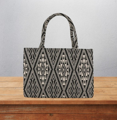 KHAN Women Black Hand-held Bag