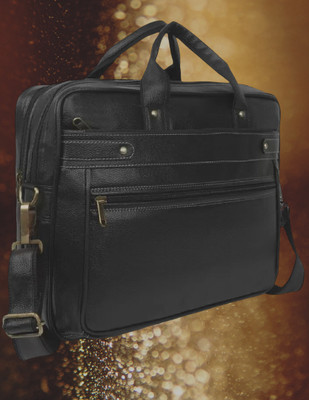 house of common Men & Women Black Messenger Bag