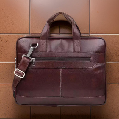 house of common Men & Women Brown Messenger Bag