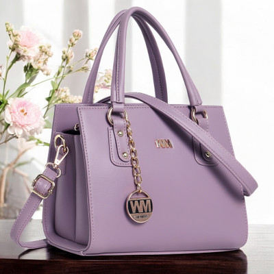 Women Marks Women Purple Handbag