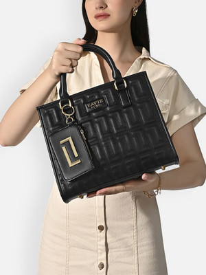 Lavie Luxe Women Black Satchel