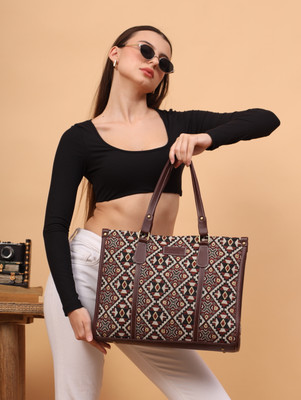 Pramadda Pure Luxury Women Brown Tote