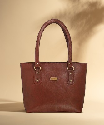 claspNclutch Women Brown Hand-held Bag