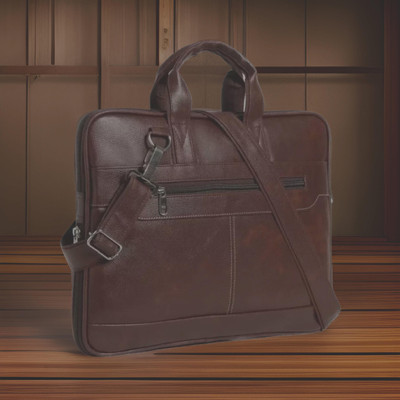 house of common Men & Women Brown Messenger Bag