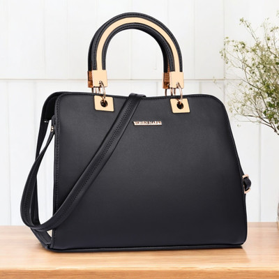 Women Marks Women Black Hand-held Bag