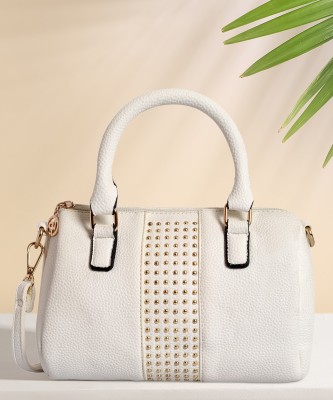 LINO PERROS Women White Shoulder Bag