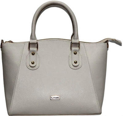 STOIC Women Grey Handbag