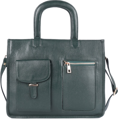 Knewish Women Green Handbag