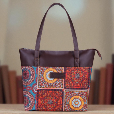 Parisal Women Brown, Multicolor Handbag