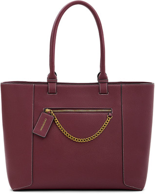 Miraggio Women Maroon Tote