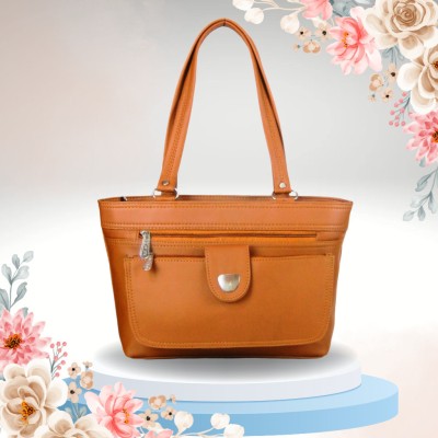 Heaven Your Choice Women Tan Handbag