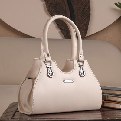 Ross Brown Women Beige Handbag