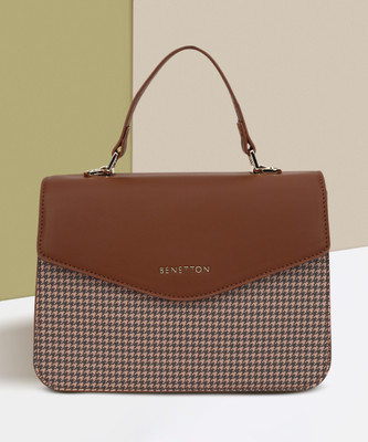 United Colors of Benetton Women Brown Hand-held Bag