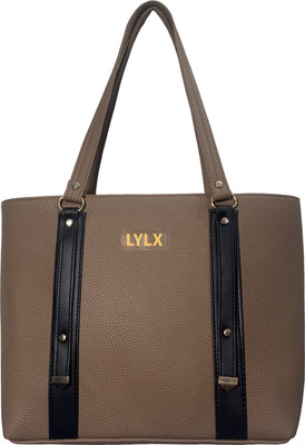 LYLX Women Grey Handbag