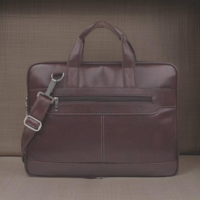 Shivra Men & Women Brown Messenger Bag