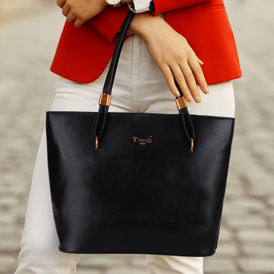 Trendz Firenze Girls Black Tote
