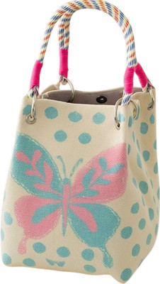 ferazec Women Pink, White, Blue Handbag