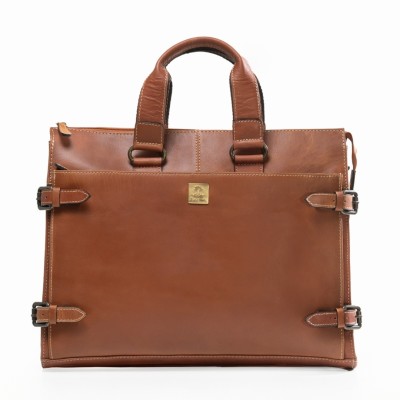 Rustic Roots Men Tan Messenger Bag