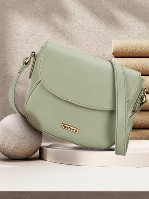Fastrack Women Green Sling Bag