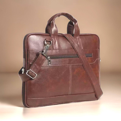 Shivra Men & Women Brown Messenger Bag