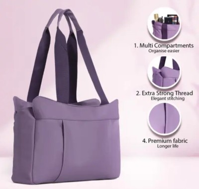 Meinaili Women Purple Satchel