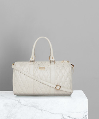 KLEIO Women White Hand-held Bag