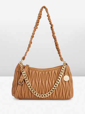Dressberry Women Brown Shoulder Bag