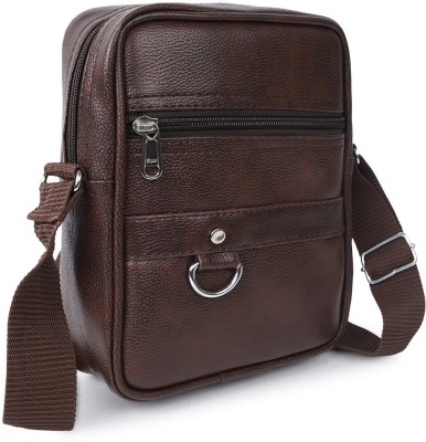 FAB TECH Men & Women Brown Sling Bag