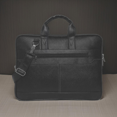 house of common Men & Women Black Messenger Bag