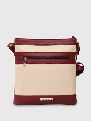 Caprese Women Maroon Sling Bag