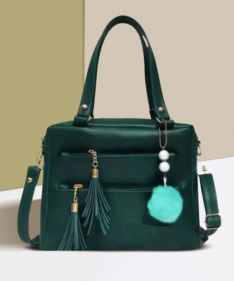 EVOLIC Women Green Hand-held Bag