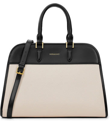 Miraggio Women Beige Satchel