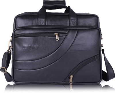 GOLD SKY Men Black Messenger Bag