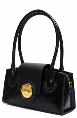 Faisalhub Women Black Shoulder Bag