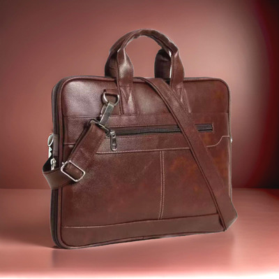 house of common Men & Women Brown Messenger Bag