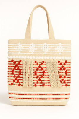 Glow Nest Women Beige Tote